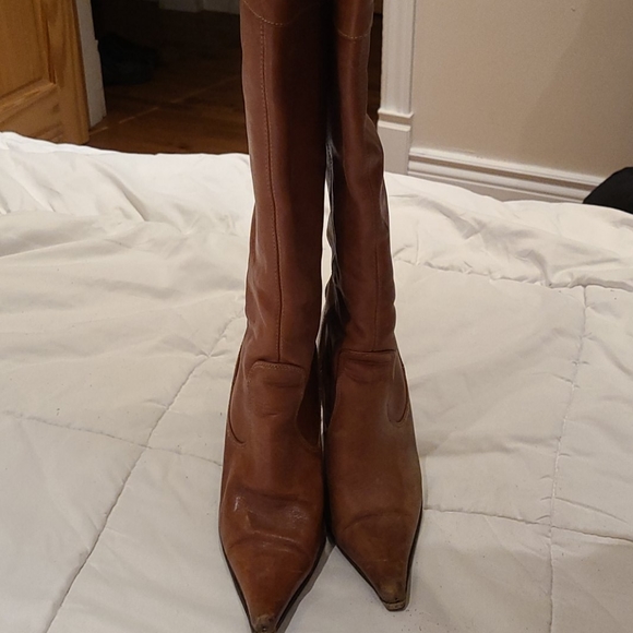 Aldo Leather Boots - Brown - Picture 2 of 2